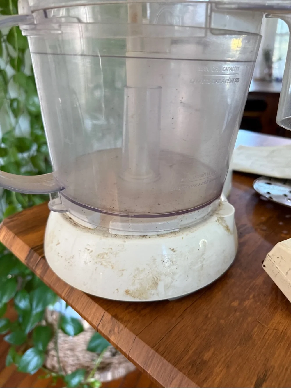 White Food Processor GE 4 speed